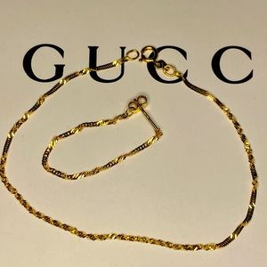 14KT Gold Bracelet and Earring Set